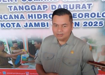 Kemas Faried Minta Pemkot Jambi Siaga 24 Jam Hadapi Banjir