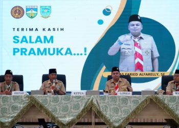 Kemas Faried Alfarelly Terpilih sebagai Ketua Kwarcab Pramuka Kota Jambi 2025-2027