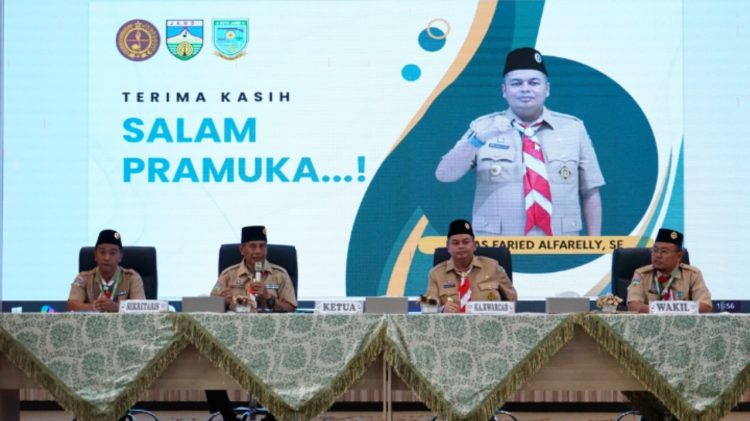 Kemas Faried Alfarelly Terpilih sebagai Ketua Kwarcab Pramuka Kota Jambi 2025-2027
