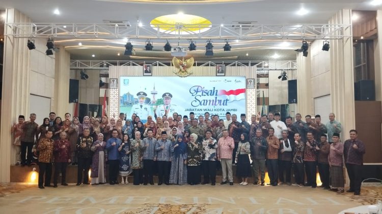 Wako dan Wawako Jambi Resmi Terima Jabatan dari Pj Wali Kota