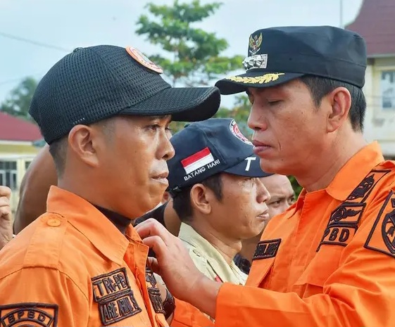 Bupati Batang Hari Pimpin Apel Siaga Darurat Bencana Hidrometeorologi 2025