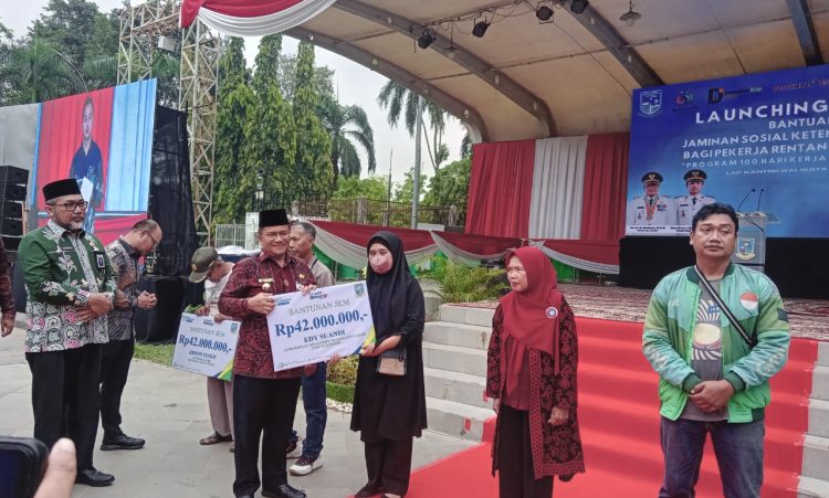 3.000 Pekerja Rentan Kini Terlindungi BPJS, Wali Kota Maulana: Mereka Punya Hak yang Sama