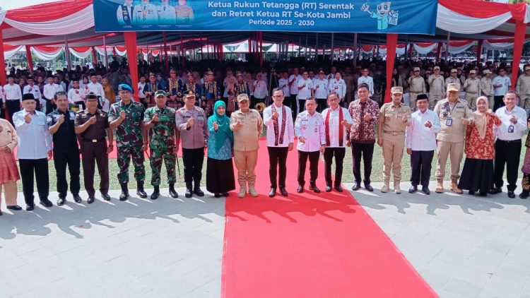 Pelantikan Serentak Ketua RT se-Kota Jambi Curi Perhatian Nasional, Wamendagri Bima Arya: Ini Sejarah, Ini Inspirasi