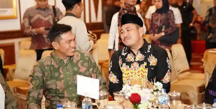 Bupati Batanghari Hadiri Acara Kenal Pamit Kapolda Jambi, Dukung Sinergi Forkopimda untuk Jambi Aman dan Damai
