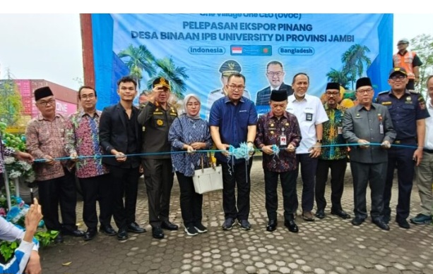 Apresiasi Gubernur Jambi: IPB Sukses Cetak CEO Muda Ekspor Pinang ke Bangladesh