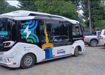 Bus Listrik Perdana Tiba di Jambi, Uji Coba Dimulai Jelang Peluncuran Resmi