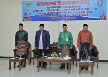 250 Ketua Adat Dilibatkan dalam Bimtek Penyelesaian Sengketa Warga di Kota Jambi