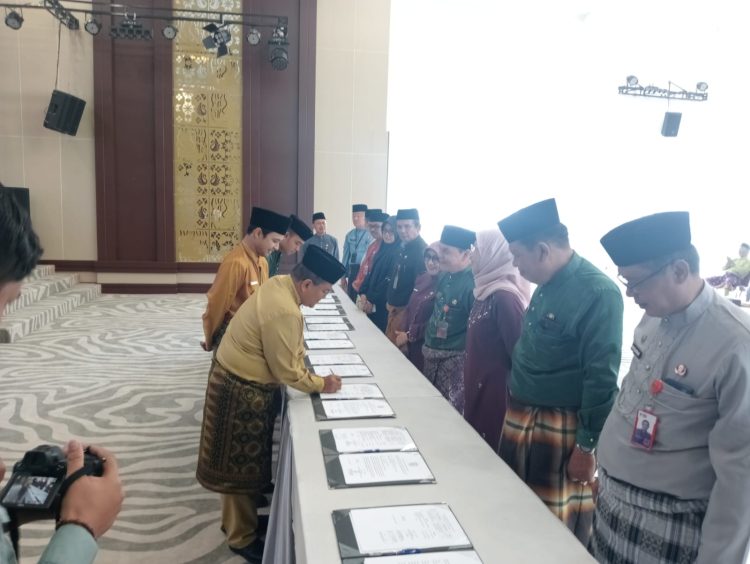 Wali Kota Jambi Teken Perjanjian Kinerja: Komitmen Nyata Menuju Pemerintahan yang Terukur dan Inovatif