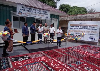 Agung Concern Resmikan Perpustakaan Ramah Lingkungan di Dinas Pendidikan Kota Jambi
