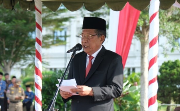 Wagub Jambi Pimpin Upacara Harkitnas ke-117, Serukan Kebangkitan dari Pemerintah Sendiri