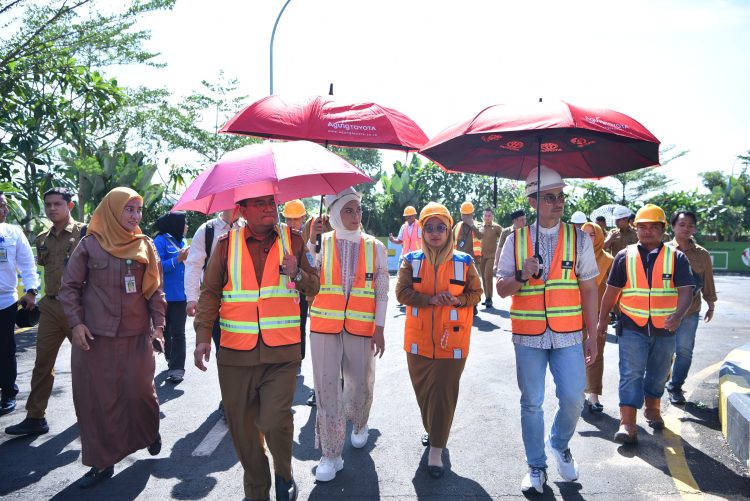 Putri Zulhas Kagumi IPAL Komunal Sijenjang, Wali Kota Jambi Sampaikan Kebutuhan Tambahan Armada Sampah