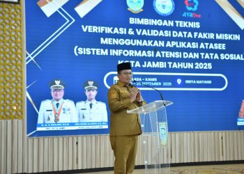 Angka Kemiskinan 7,73 Persen, Pemkot Jambi Libatkan RT Percepat Verval
