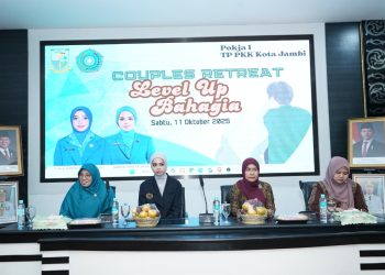 68 Pasangan Suami Istri di Kota Jambi Naik Level Bahagia, Marsya Lystia Ajak Keluarga Muda Bangun Harmoni dari Rumah