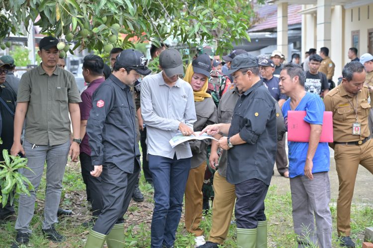 Maulana Tinjau Lahan Kolam Retensi, Solusi Banjir Sekaligus Ruang Publik Hijau 
