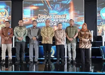 Lomba Cerdas Cermat Empat Pilar Digelar, Gubernur Al Haris Tekankan Pentingnya Edukasi Kebangsaan