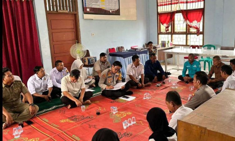 Dimediasi Polsek Berbak dan Polres Tanjabtim, Guru vs Murid SMK 3 Tanjabtim Berakhir Damai