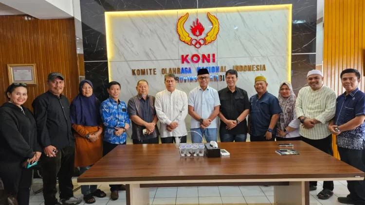 Ingin Pembinaan Olahraga Lebih Terstruktur, KONI Audiensi dengan Pengprov Forki Jambi