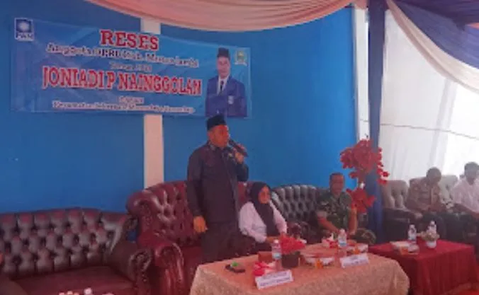 Reses di Sekernan, Anggota DPRD Muaro Jambi Joniadi Nainggolan Serap Aspirasi Warga untuk APBD 2027
