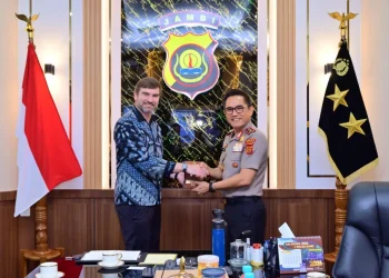 Kapolda Jambi Terima Audiensi Konsulat AS, Bahas Keamanan hingga Kejahatan