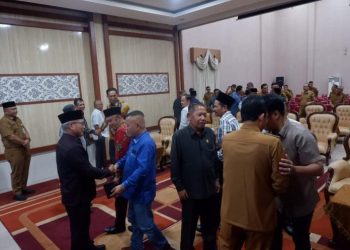 Ketua DPRD Muaro Jambi Aidi Hatta Terima Kunker Puluhan Anggota DPRD Sungai Penuh